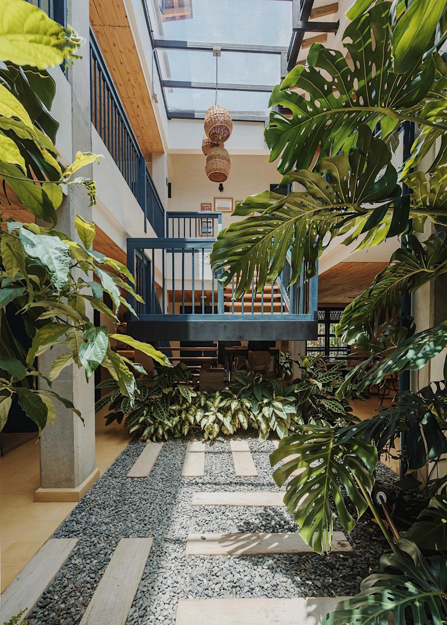 Hotel Plantación, Jardín
