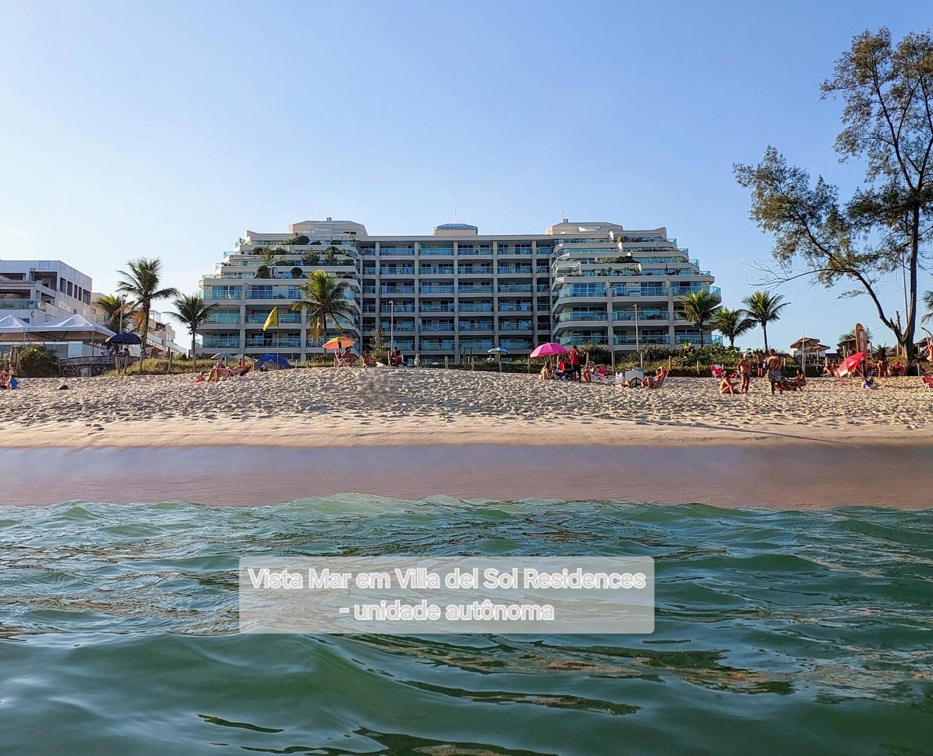 Vista Mar em Villa del Sol Residences - unidade autônoma, Rio de Janeiro