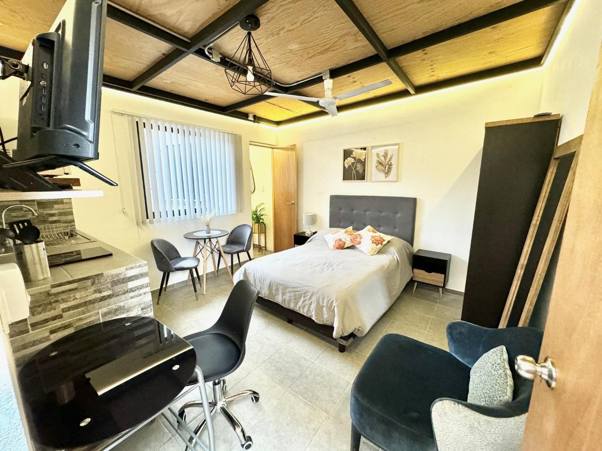 Hermoso e iluminado departamento con aire acondicionado citla 9
