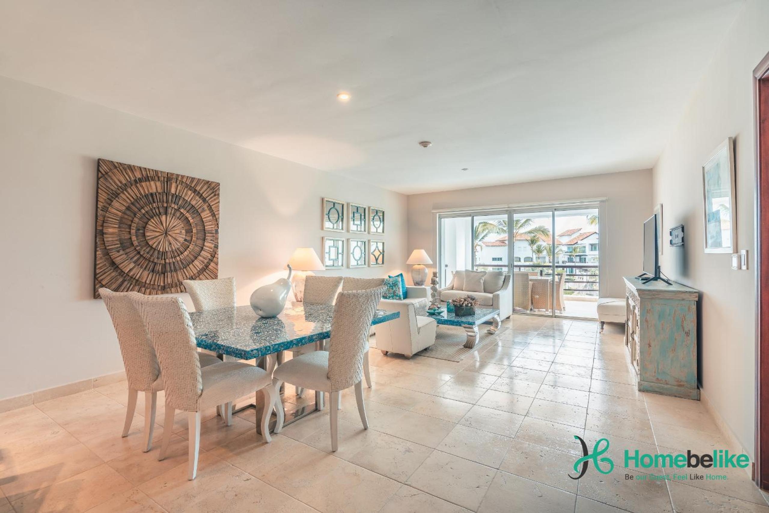 Ocean View 1 BR Apartment at Punta Palmera DB7, Punta cana
